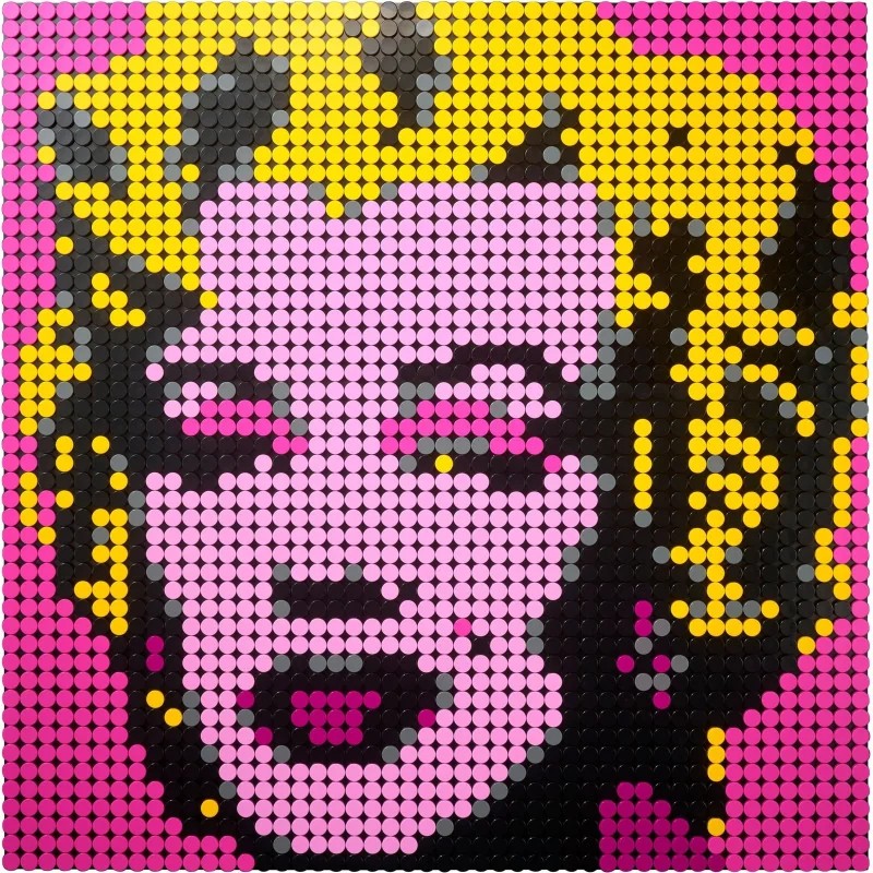 LEGO 31197 Andy Warhol’s Marilyn Monroe — foto 6