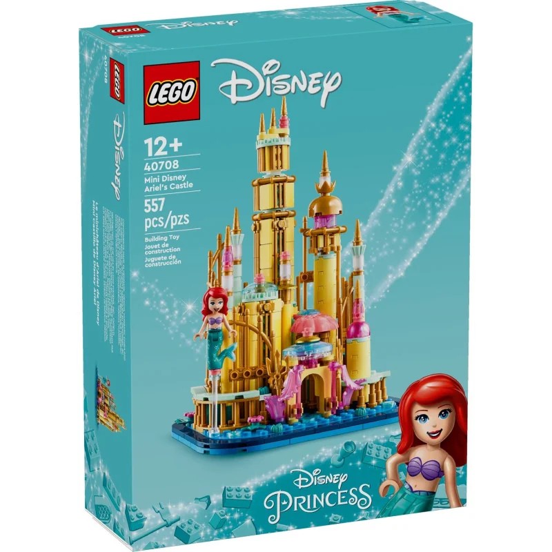 LEGO 40708 Mini Castillo de Disney Ariel — foto 4