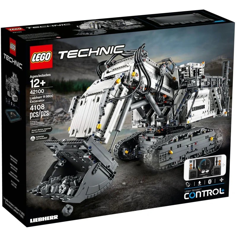LEGO 42100 excavadora Liebherr R 9800 — foto 3