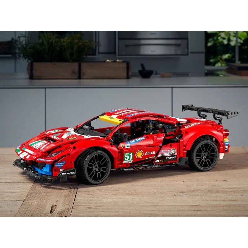 LEGO 42125 Ferrari 488 GTe AF Corse 51 — foto 10