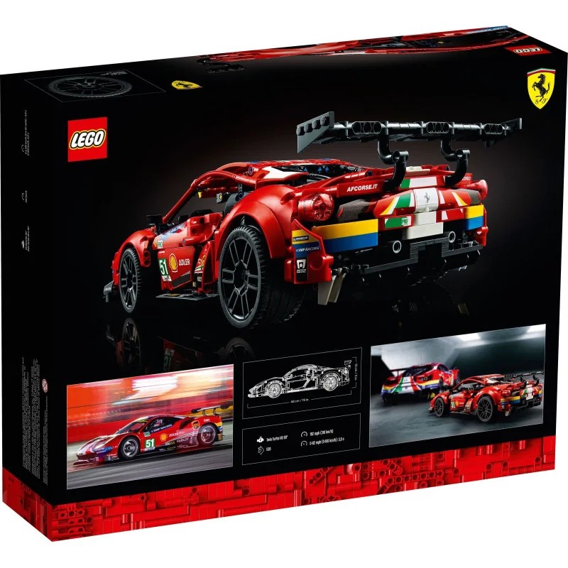LEGO 42125 Ferrari 488 GTe AF Corse 51 — foto 7