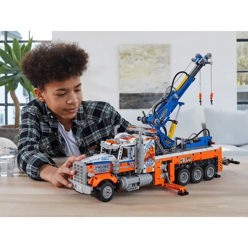 LEGO 42128 Camión Remolcador de Gran Tonelaje — foto 14