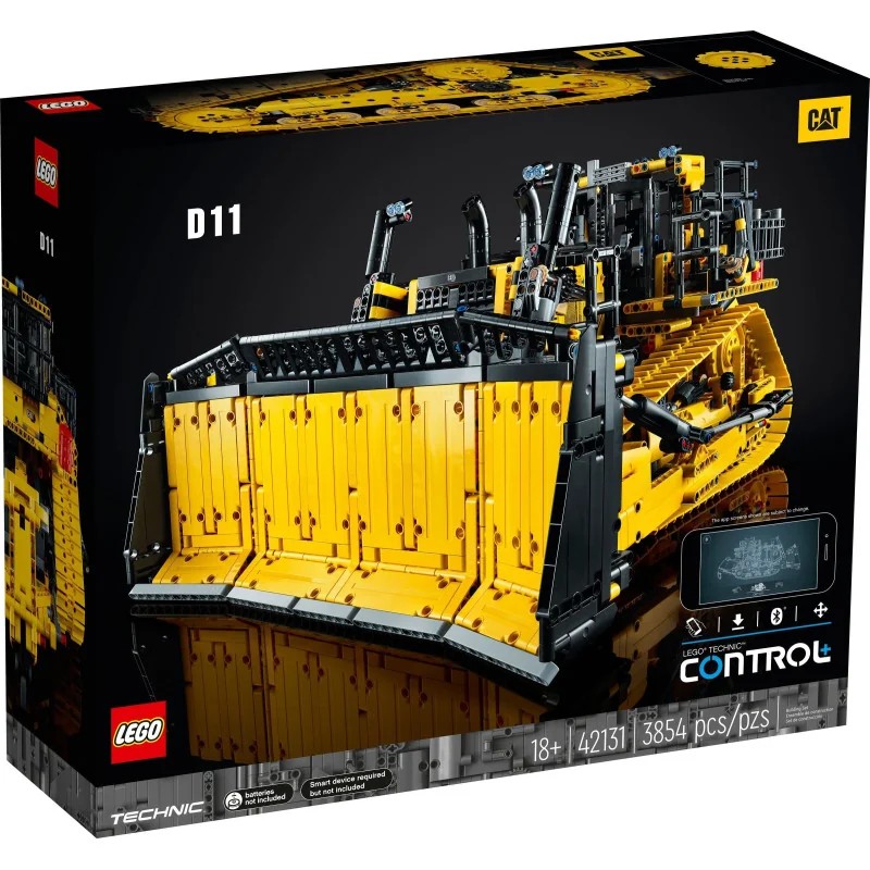 LEGO 42131 Buldócer Cat D11 Controlado por App — foto 3