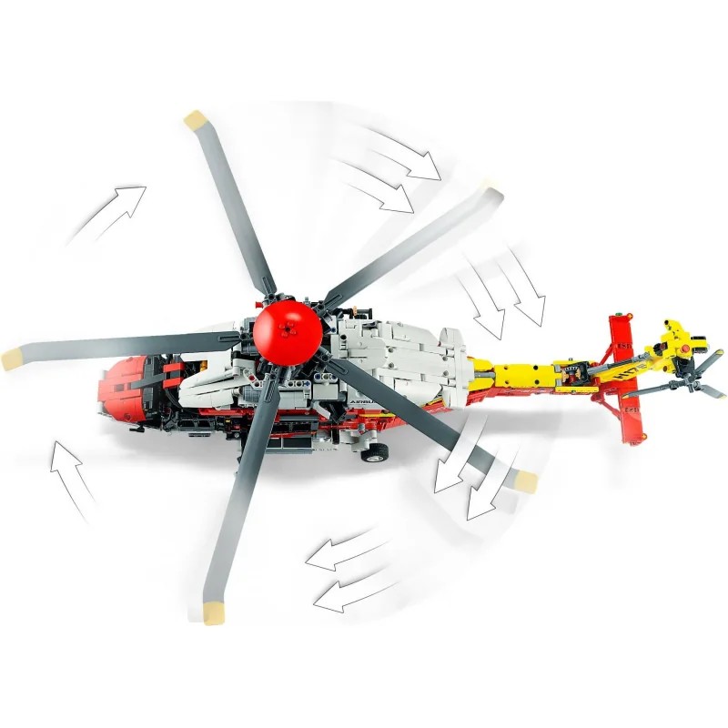 LEGO 42145 Helicóptero de Rescate Airbus H175 — foto 8