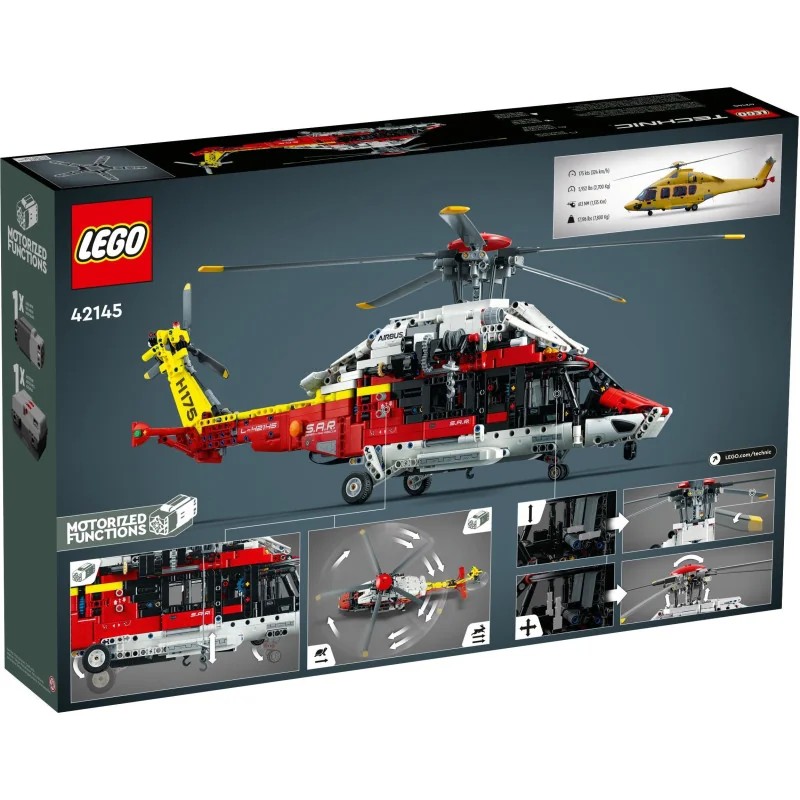 LEGO 42145 Helicóptero de Rescate Airbus H175 — foto 9