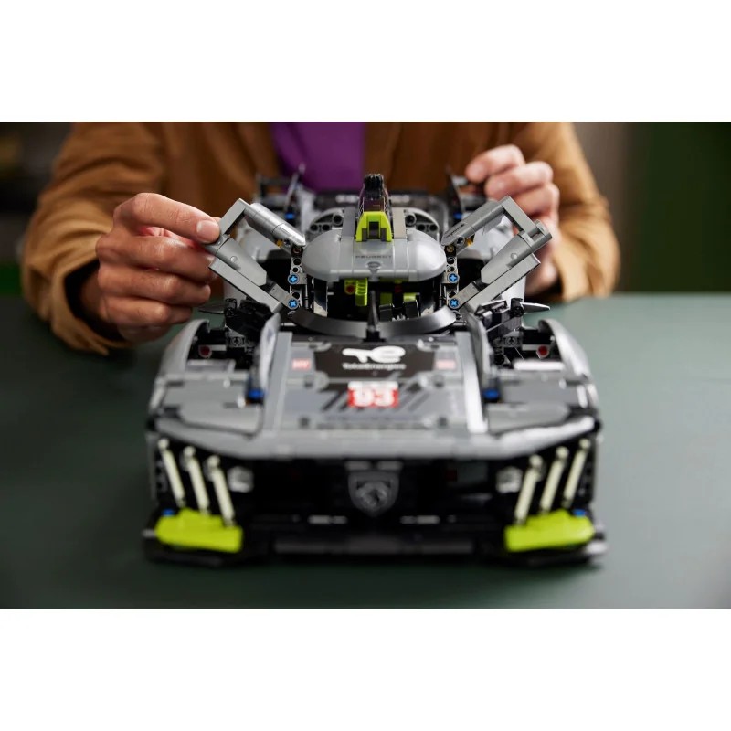 LEGO 42156 PEUGEOT 9X8 24H Le Mans Hybrid Hypercar — foto 5