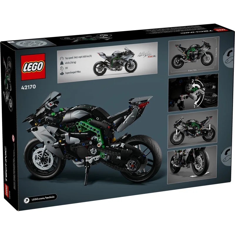 LEGO 42170 Moto Kawasaki Ninja H2R — foto 4