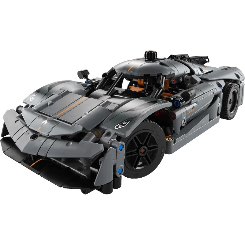 LEGO 42173 Hipercoche Koenigsegg Jesko Absolut Gris — foto 2