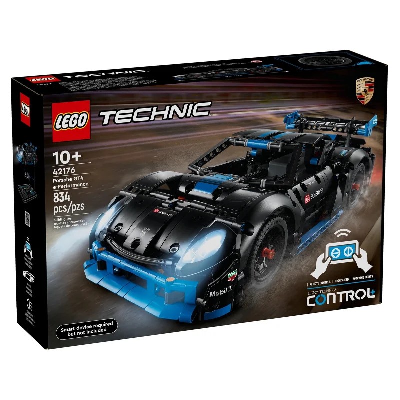 LEGO 42176 Coche de Carreras Porsche GT4 e-Performance