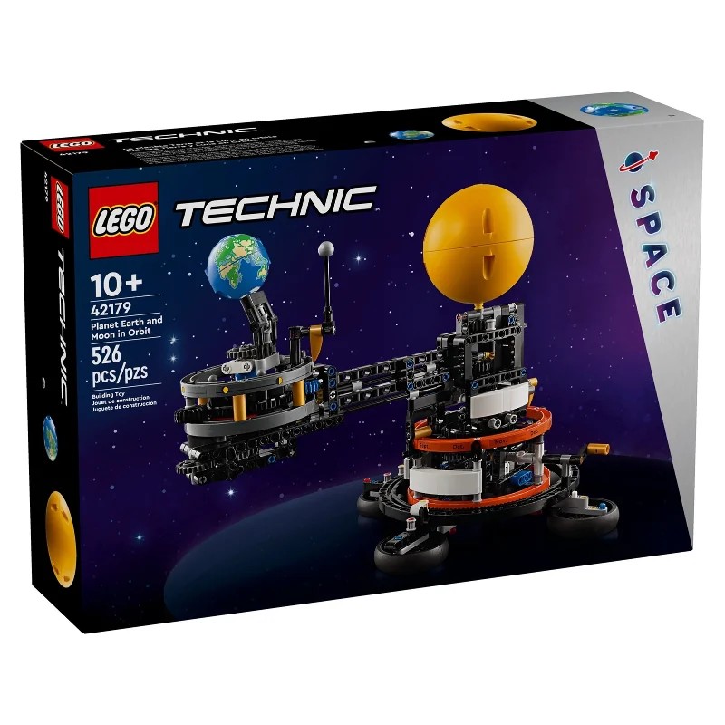 LEGO 42179 Planeta Tierra y Luna en Órbita