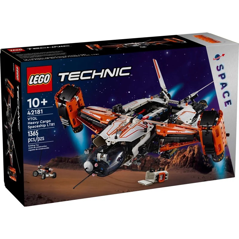 LEGO 42181 Nave Espacial de Carga Pesada VTOL LT81 — foto 3