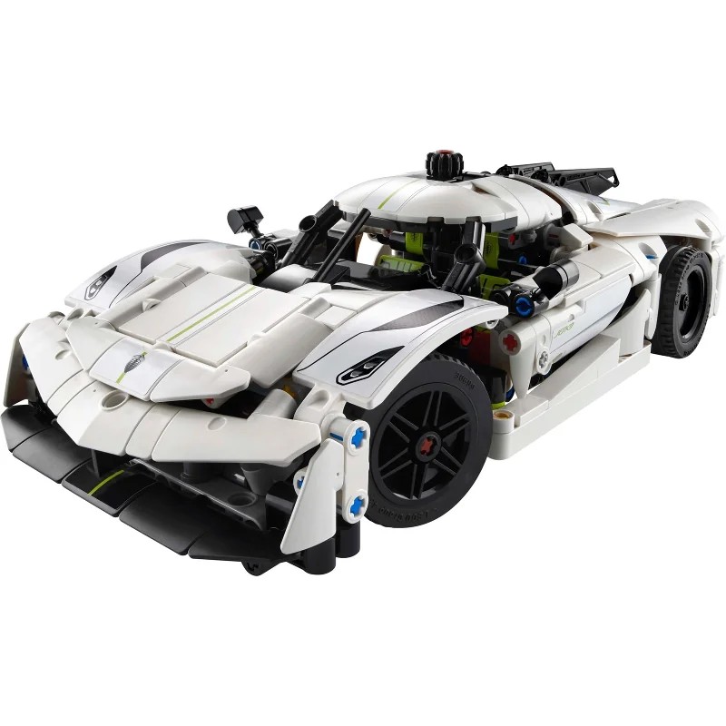 LEGO 42184 Hipercoche Koenigsegg Jesko Absolut Blanco — foto 2