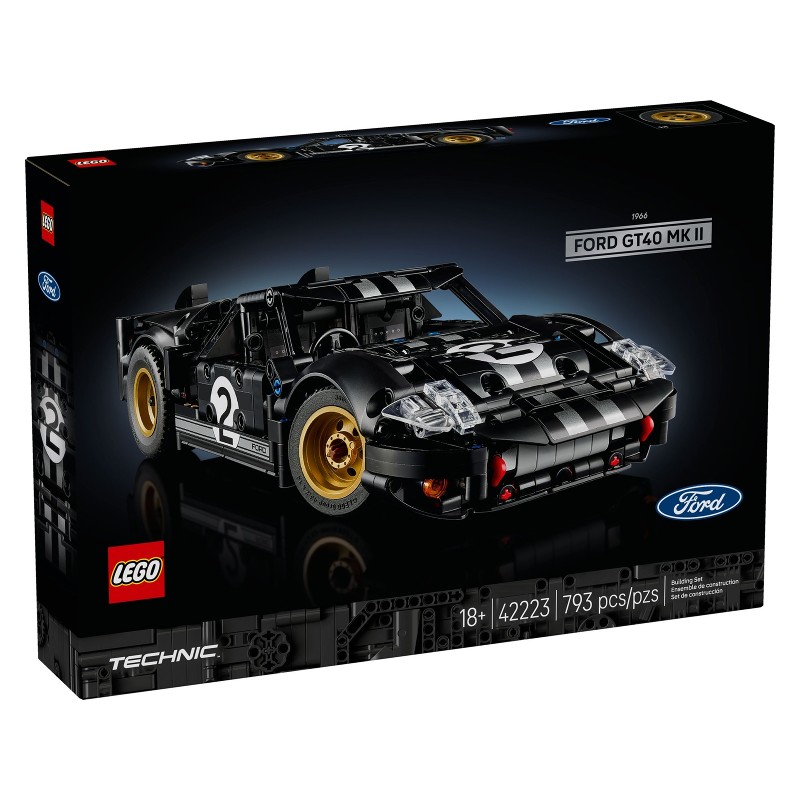 LEGO 42223 Coche de Carreras Ford GT40 MKII de 1966