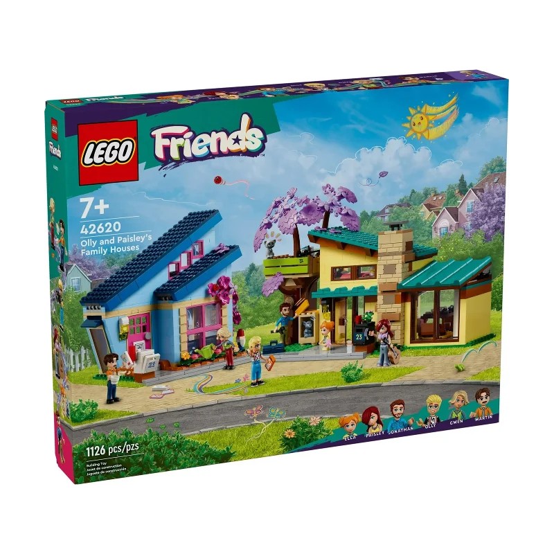 LEGO 42620 Casas Familiares de Olly y Paisley