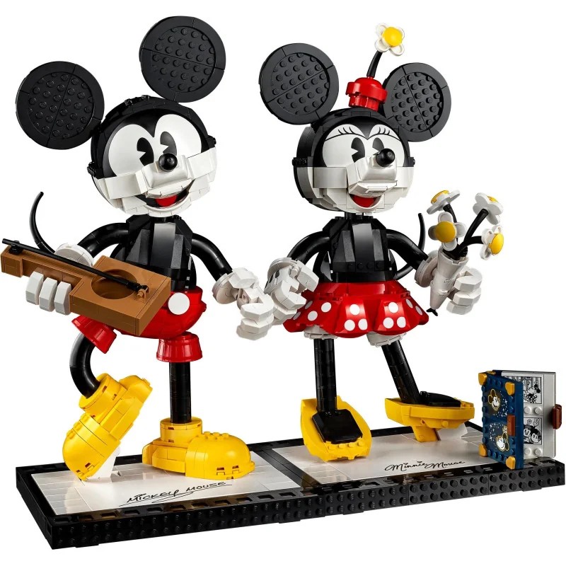 LEGO 43179 Personajes Construibles: Mickey Mouse y Minnie Mouse — foto 11