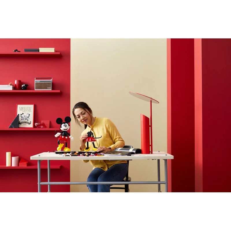 LEGO 43179 Personajes Construibles: Mickey Mouse y Minnie Mouse — foto 14