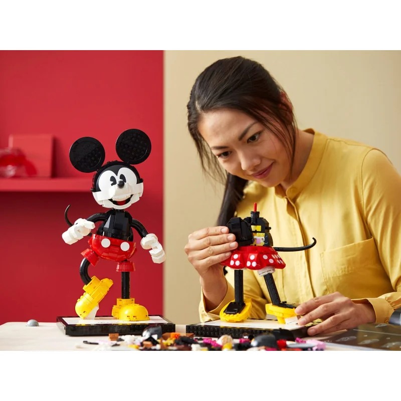 LEGO 43179 Personajes Construibles: Mickey Mouse y Minnie Mouse — foto 15