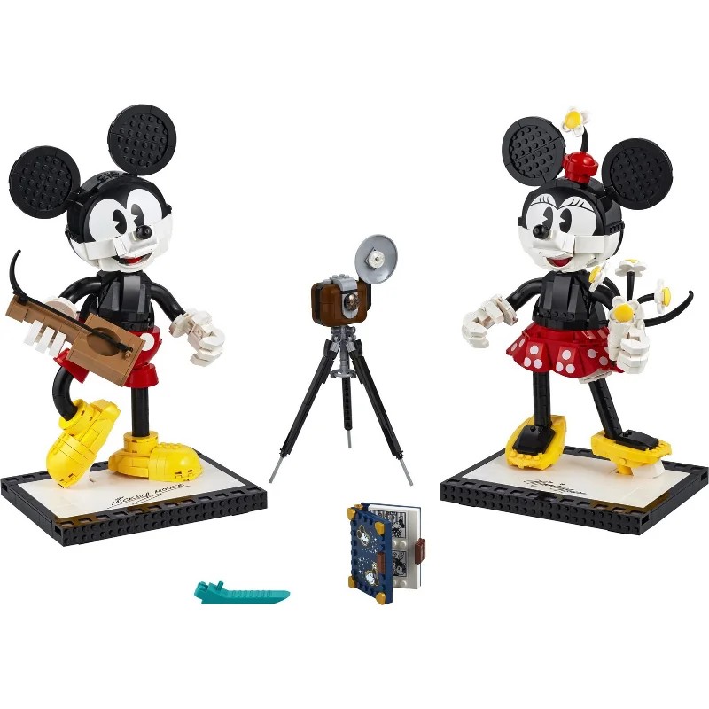 LEGO 43179 Personajes Construibles: Mickey Mouse y Minnie Mouse — foto 2