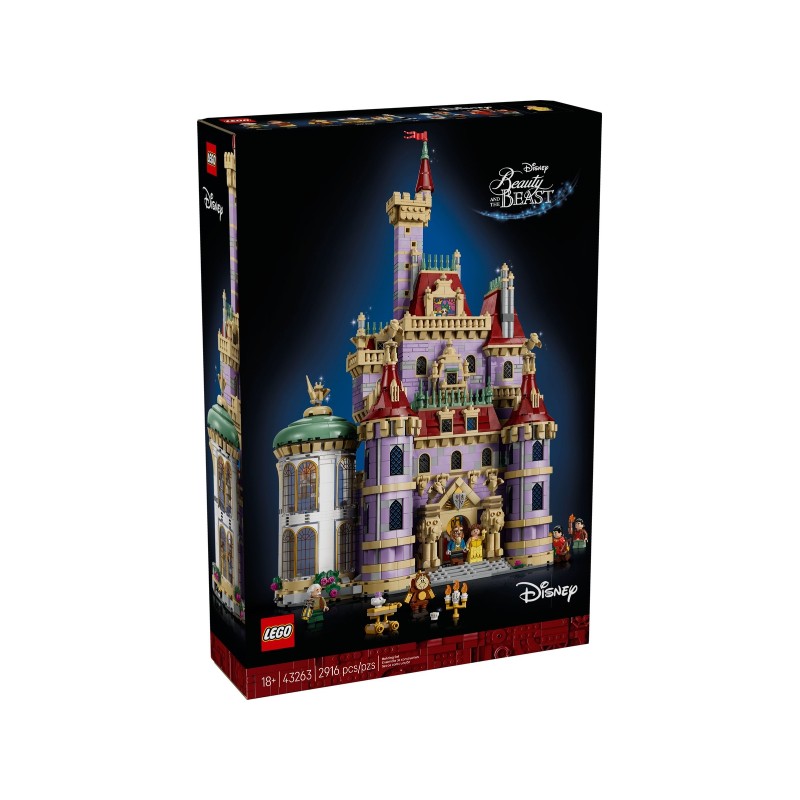 LEGO 43263 Castillo de Bella y Bestia