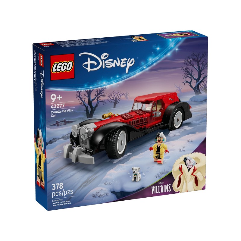 LEGO 43277 Coche de Cruella de Vil
