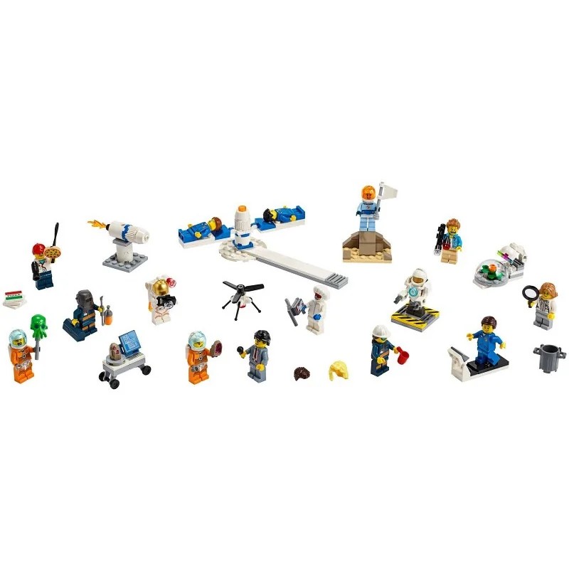 LEGO 60230 Pack de Minifiguras: Investigación y Desarrollo espacial — foto 2