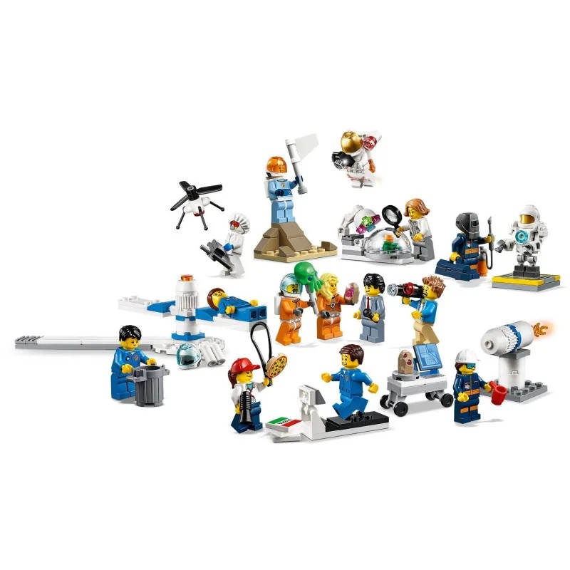 LEGO 60230 Pack de Minifiguras: Investigación y Desarrollo espacial — foto 4