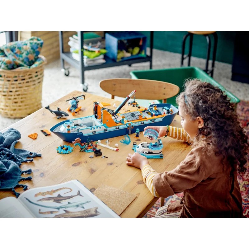 LEGO 60368 exploradores del Ártico: Barco — foto 12