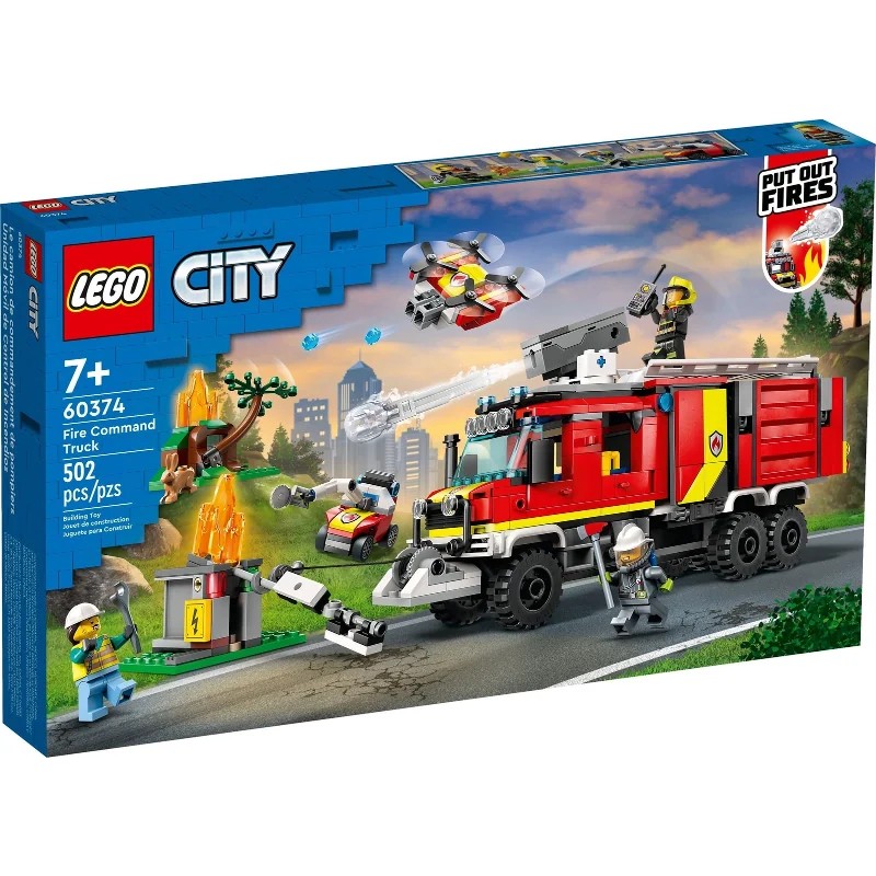 LEGO 60374 Unidad Móvil de Control de Incendios