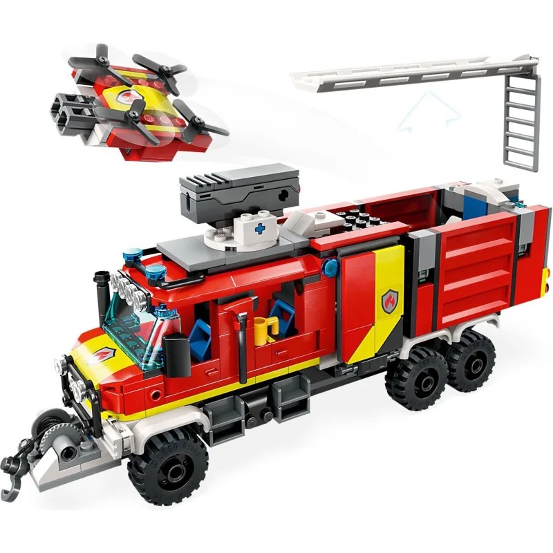 LEGO 60374 Unidad Móvil de Control de Incendios — foto 4