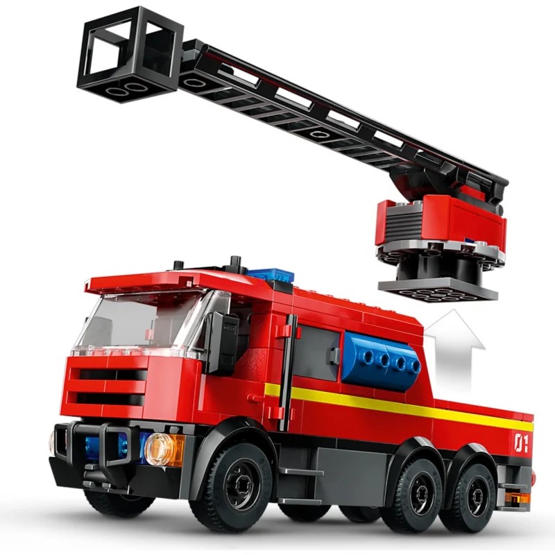 LEGO 60414 Parque de Bomberos con Camión de Bomberos — foto 5