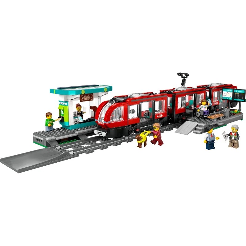 LEGO 60423 Tranvía y Estación del Centro — foto 2