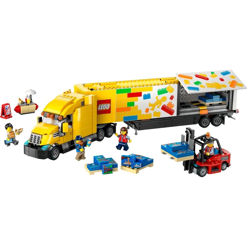 LEGO 60440 Camión de Reparto Amarillo — foto 2