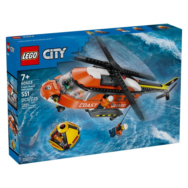 LEGO 60503 Helicóptero de Guardacostas