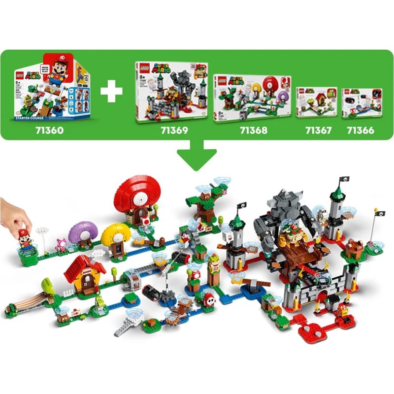LEGO 71368 Set de expansión: Caza del Tesoro de Toad — foto 6