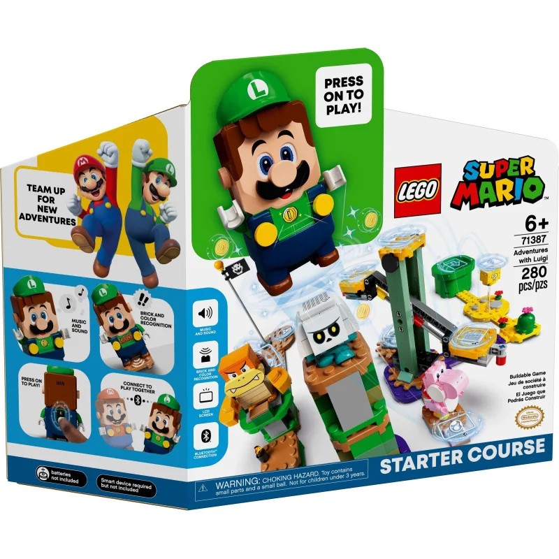 LEGO 71387 Pack Inicial: Aventuras con Luigi — foto 3