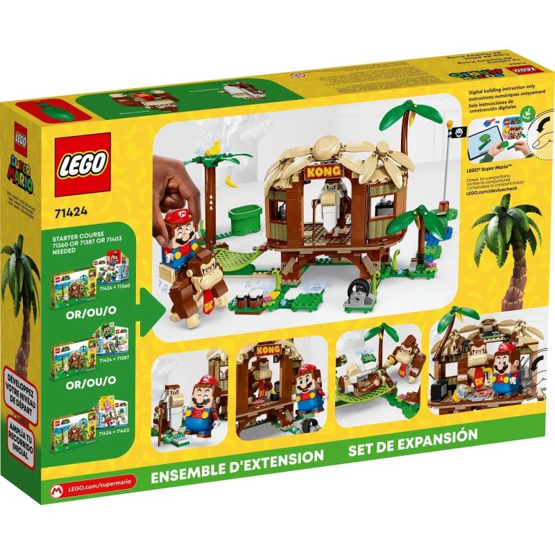 LEGO 71424 Set de expansión: Casa del árbol de Donkey Kong — foto 2