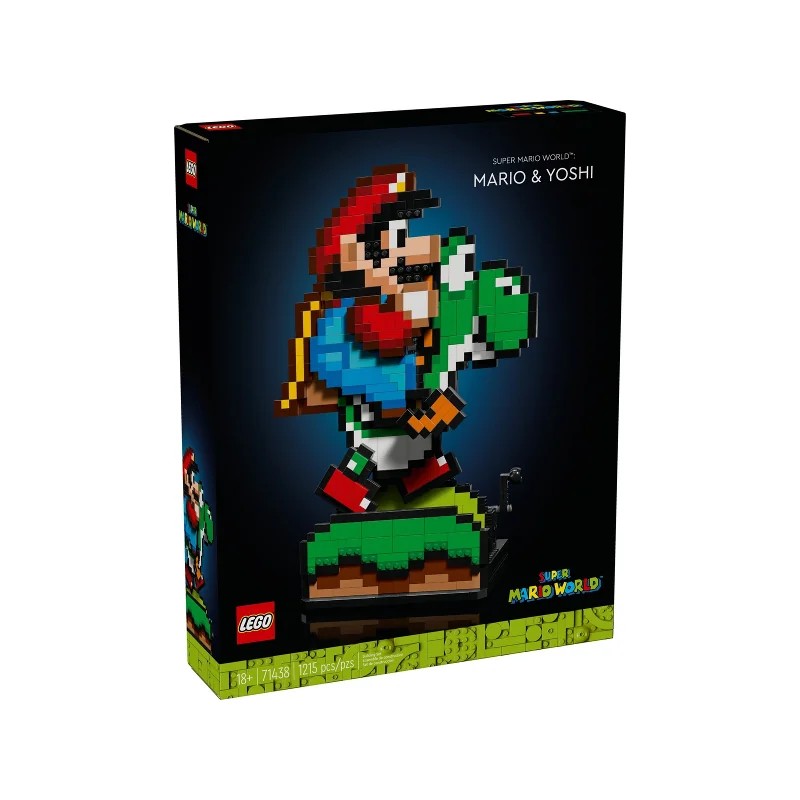 LEGO 71438 Super Mario World: Mario y Yoshi