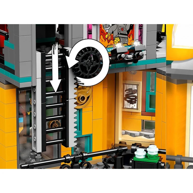 LEGO 71741 Jardines de la Ciudad de NINJAGO — foto 10