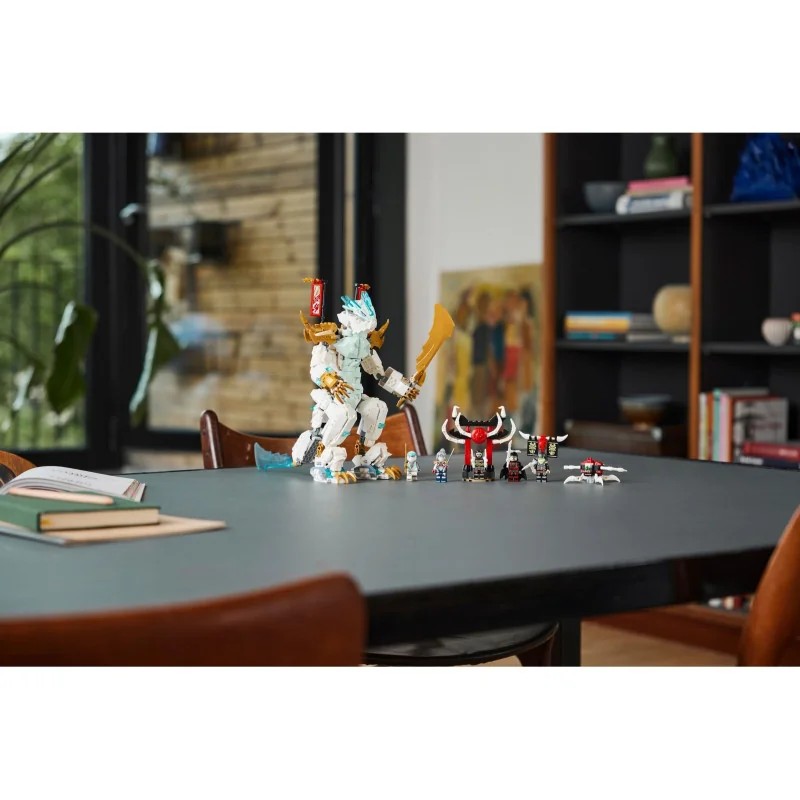 LEGO 71786 Criatura Dragón de Hielo de Zane — foto 8