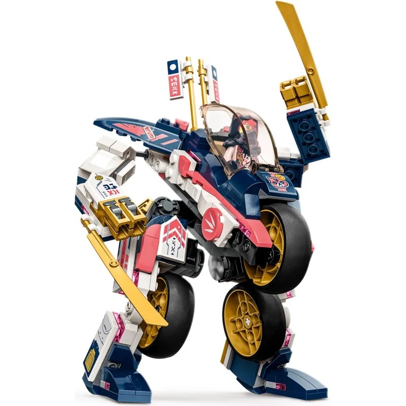 LEGO 71792 Moto de Carreras Transformable en Meca de Sora — foto 5