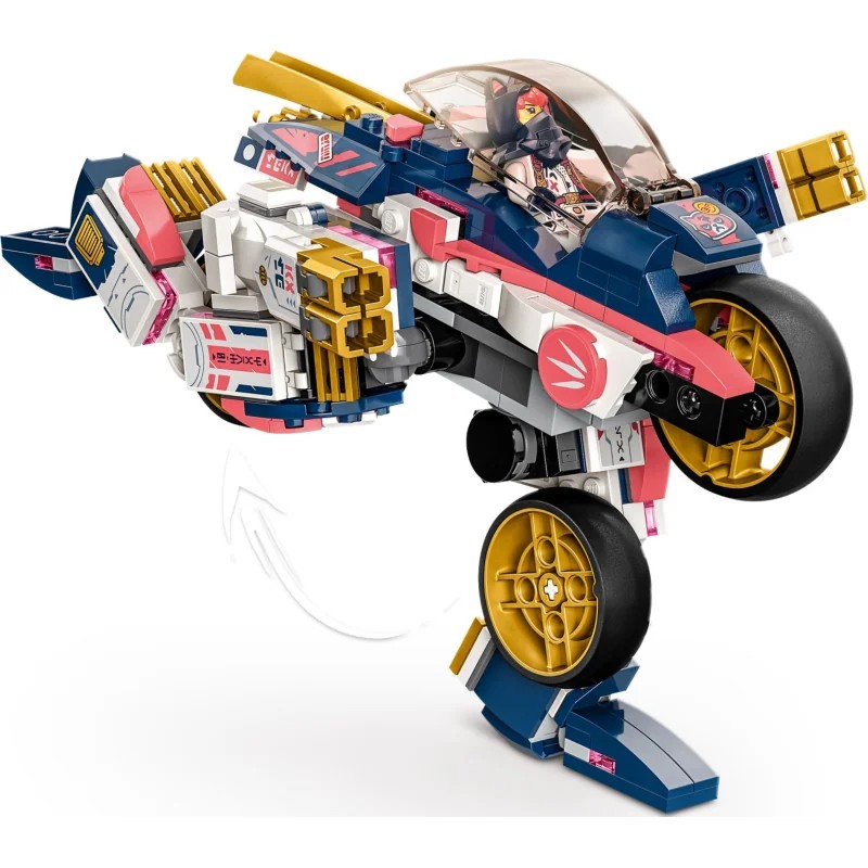 LEGO 71792 Moto de Carreras Transformable en Meca de Sora — foto 6