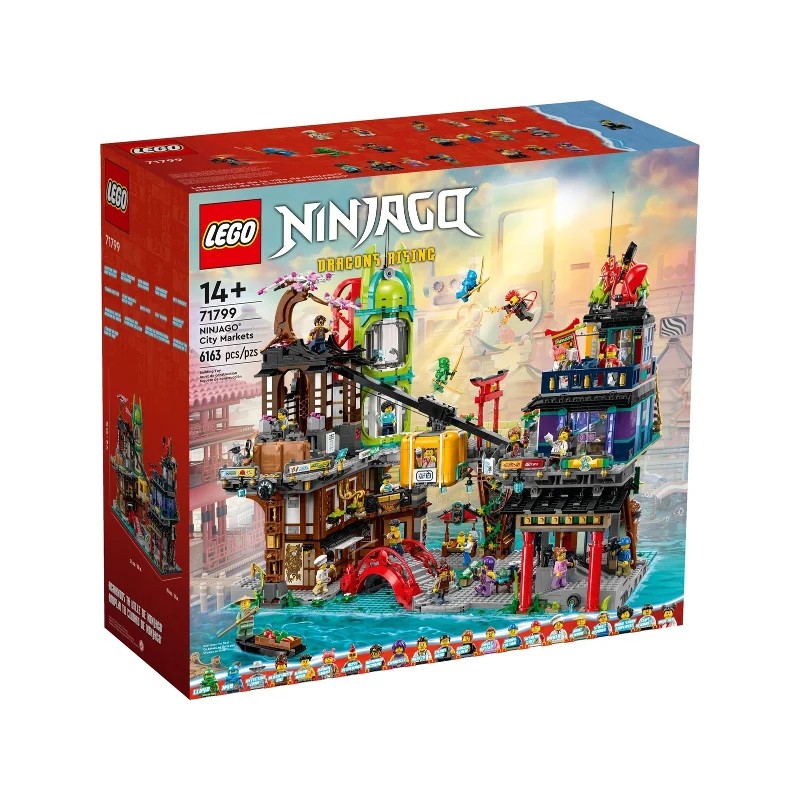 LEGO 71799 Mercados de la Ciudad de NINJAGO
