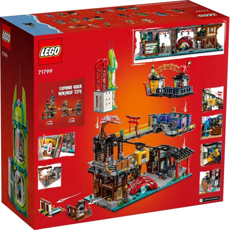 LEGO 71799 Mercados de la Ciudad de NINJAGO — foto 12