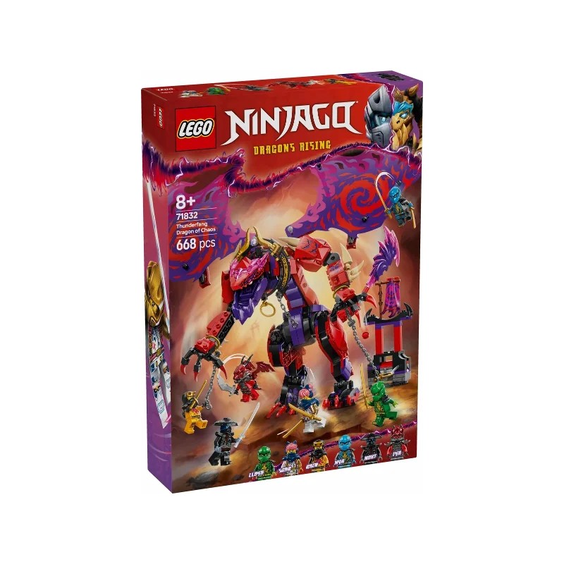 LEGO 71832 Dragón del Caos: Colmillo Tronador