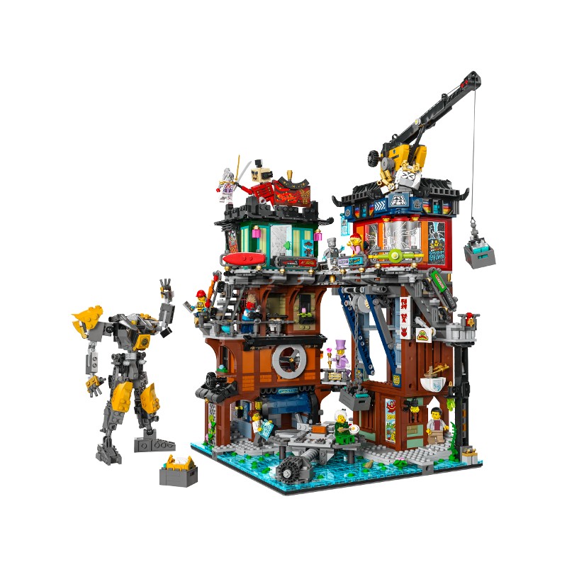 LEGO 71837 Talleres de la Ciudad de NINJAGO — foto 2