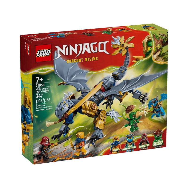 LEGO 71855 Batalla del Dragón Ninja Riyu