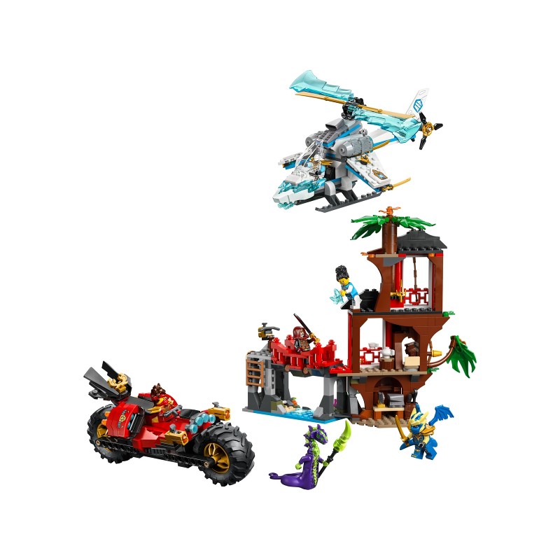 LEGO 71857 Batalla de Vehículos Ninja Junto a la Casa del Árbol — foto 2