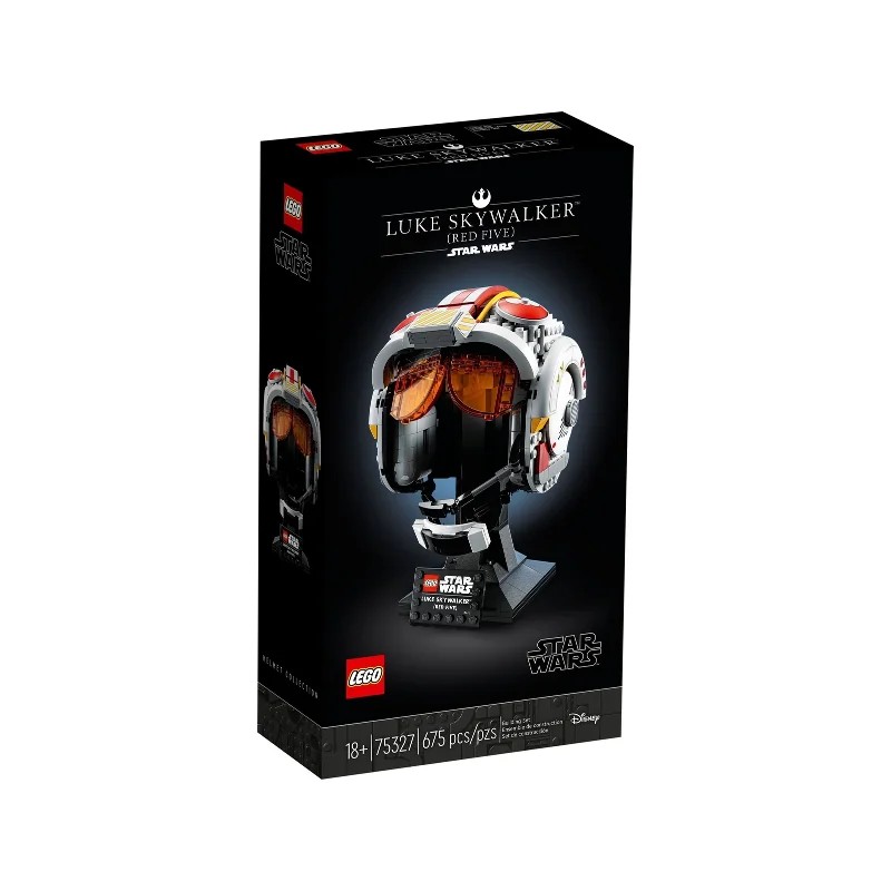 LEGO 75327 Casco de Luke Skywalker (Rojo Cinco)