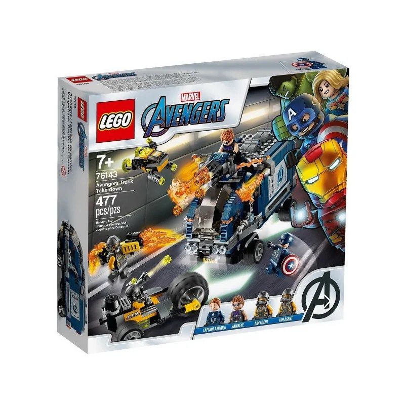 LEGO 76143 Vengadores: Derribo del Camión