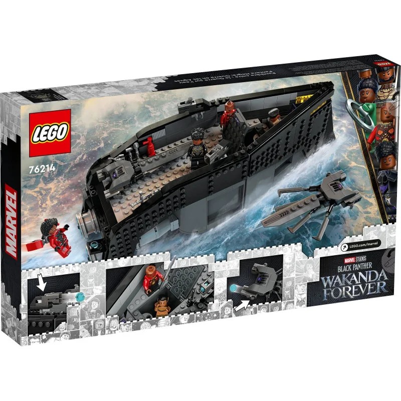LEGO 76214 Black Panther: Guerra en las Aguas — foto 4